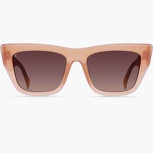 NWT RAEN Marze 53mm Square Sunglasses, Papaya/Violet Gradient